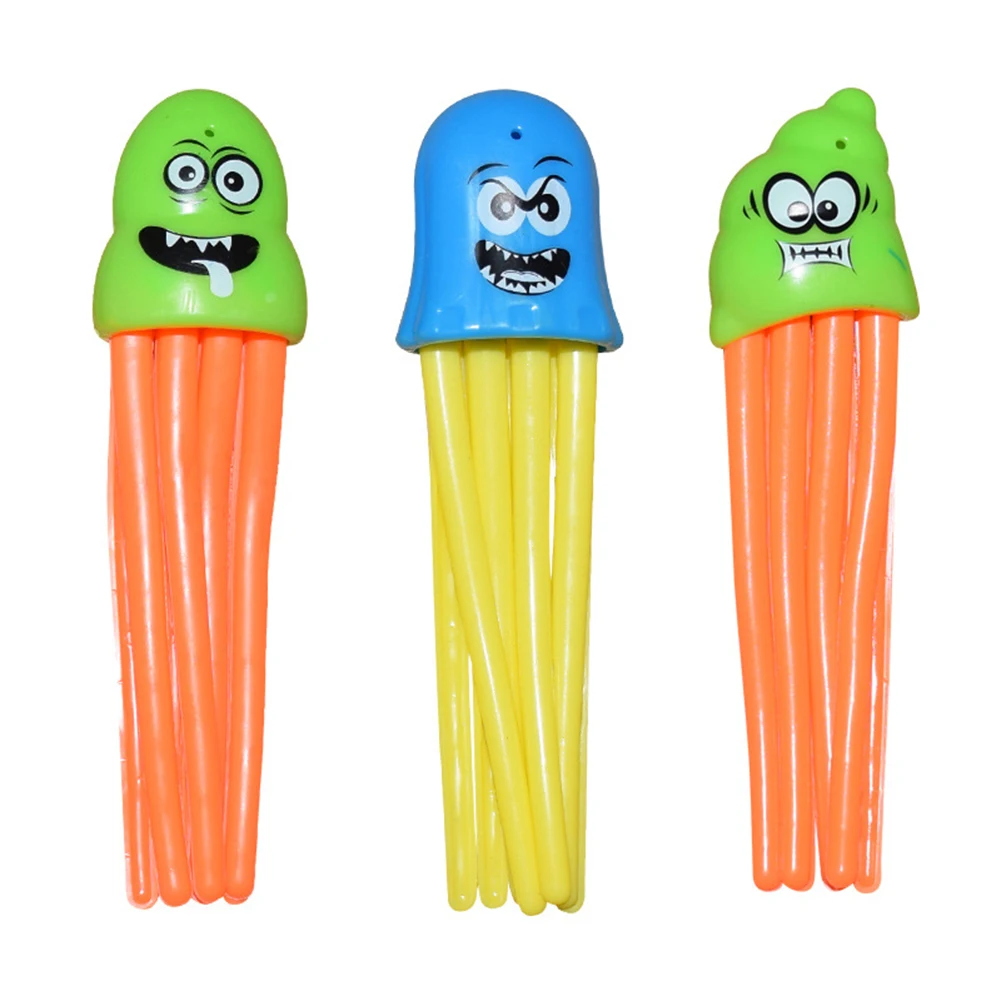 

3 шт., игрушки для дайвинга в виде осьминога, игрушки для ванной, игрушки для подводного бассейна, игрушки для бассейна с забавным лицом для д...