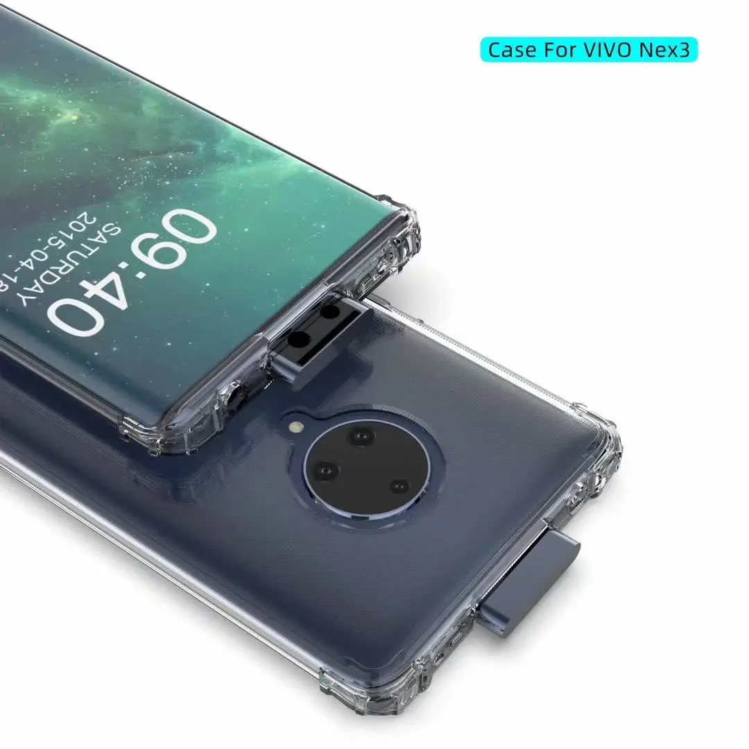 Подушка безопасности DropProof анти-шок Броня чехол для vivo NEX 3 V17 Pro Y17 NEO S1 Y7S IQOO Y11 Y12 Y15 Y3