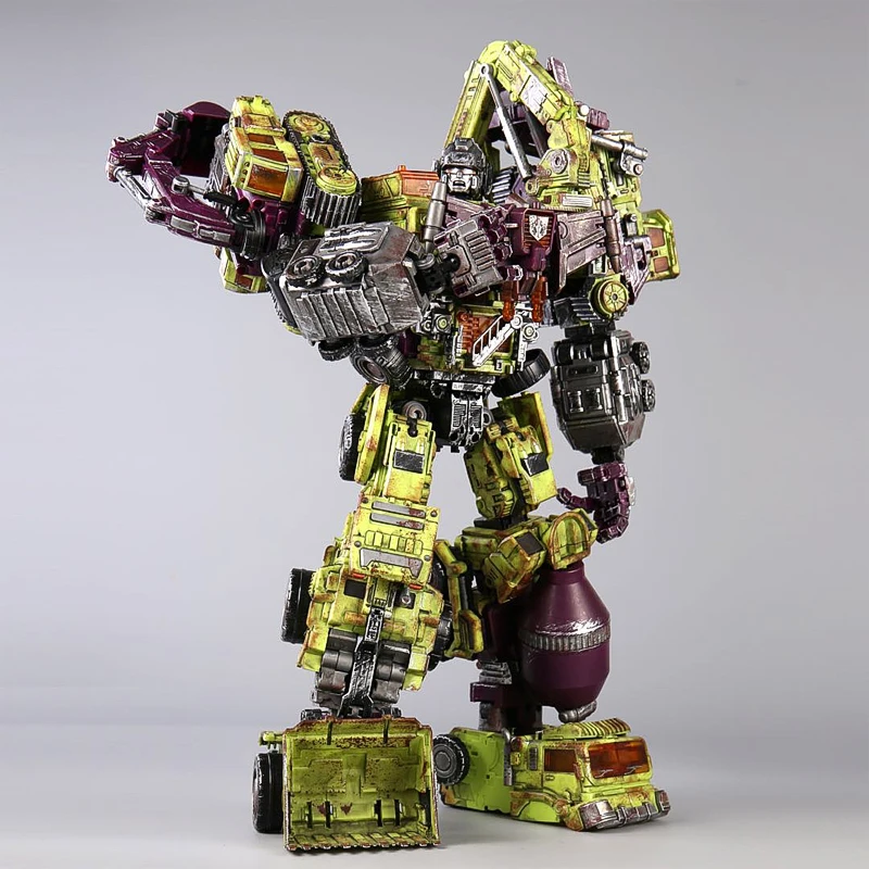 NBK поврежденная версия 6 в 1 перекрашенная опустошающая трансформер KO G1 модель