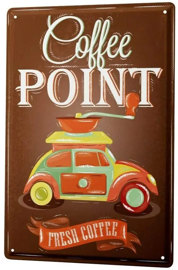 

Символ Юджина из олова для ресторана кухни свежий кофе винтажные знаки металлический знак