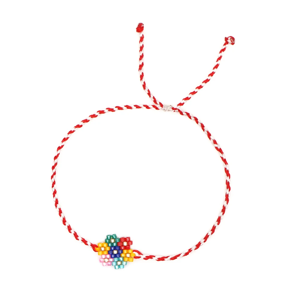 Go2boho богемный Браслет Miyuki для девочек подарок детям цветок браслеты женщин Pulsera