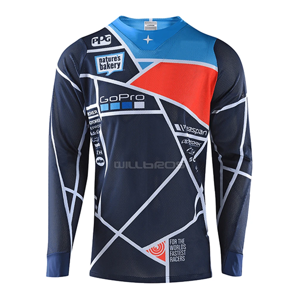 

SE Air Long Sleeve Jersey Motocross Locomotive Moto Race Red Shirt For Men