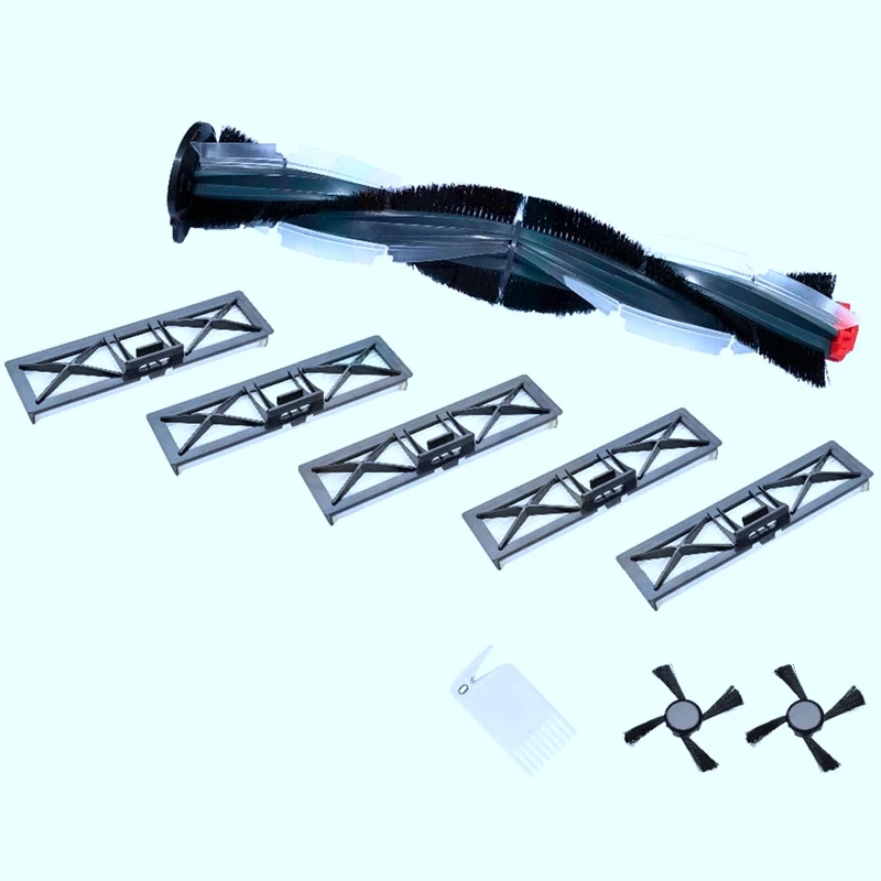 

for Neato Botvac D3 D4 D5 D6 D7 D70 D75 D80 D85 Connected Botvac 75E 80 85 Brushes Filters Parts 9Pcs Hepa Filter 2X Side Brush