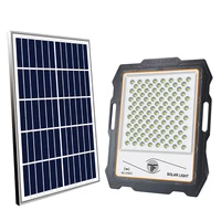 100w white light solar light solar panel lamp remote control solar outdoor lamp light white light memory function portable