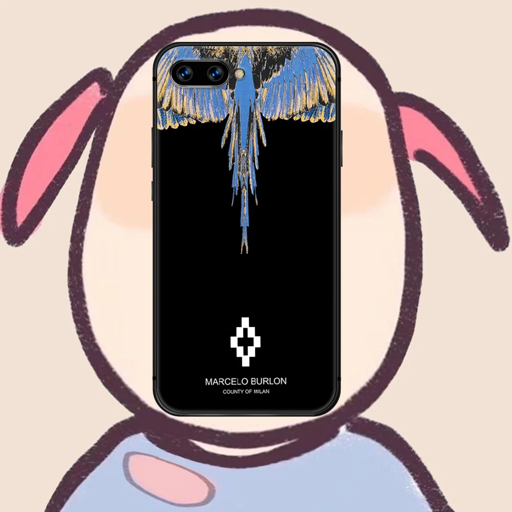 

fashion brand Phone Case Cover Hull For HUAWEI honor 7a 8 8s 8a 8x 9 9x 10 20 i Lite Pro black Etui Luxury Hoesjes Tpu Funda