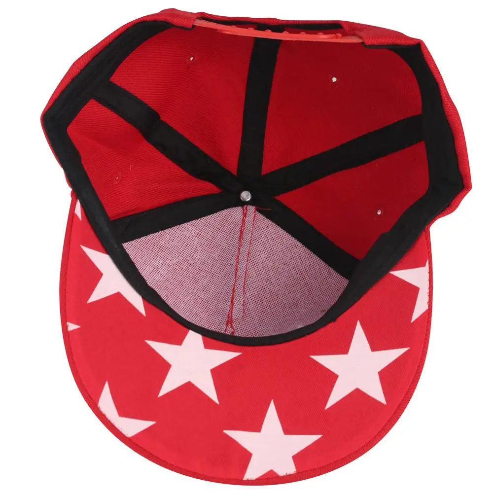Летняя мужская бейсбольная кепка для мальчиков и девочек с вышитыми звездами
