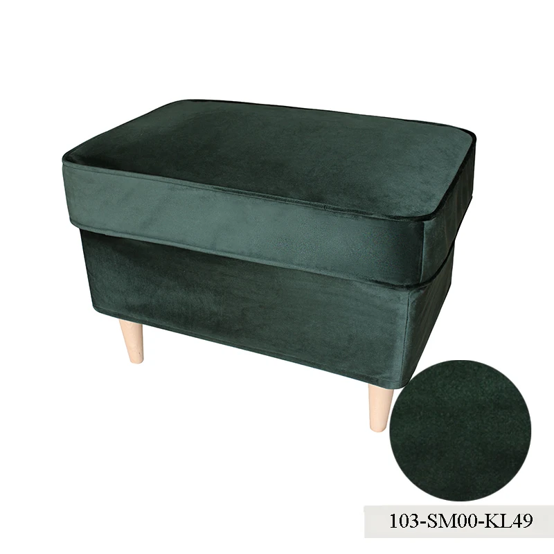 Подгонянная крышка стула для ног опционально цветная Османская Замена все