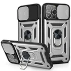 I13 ProMax чехол с нажимной камерой, Противоударная задняя крышка Aifon Iphoen Iphon Ipone 13 Pro Max Mini, магнитный автомобильный держатель, кольцо, чехлы