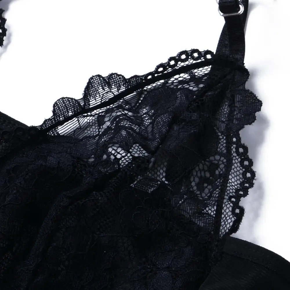 Женское нижнее белье сексуальное женское откровенное Прозрачное Кружевное боди