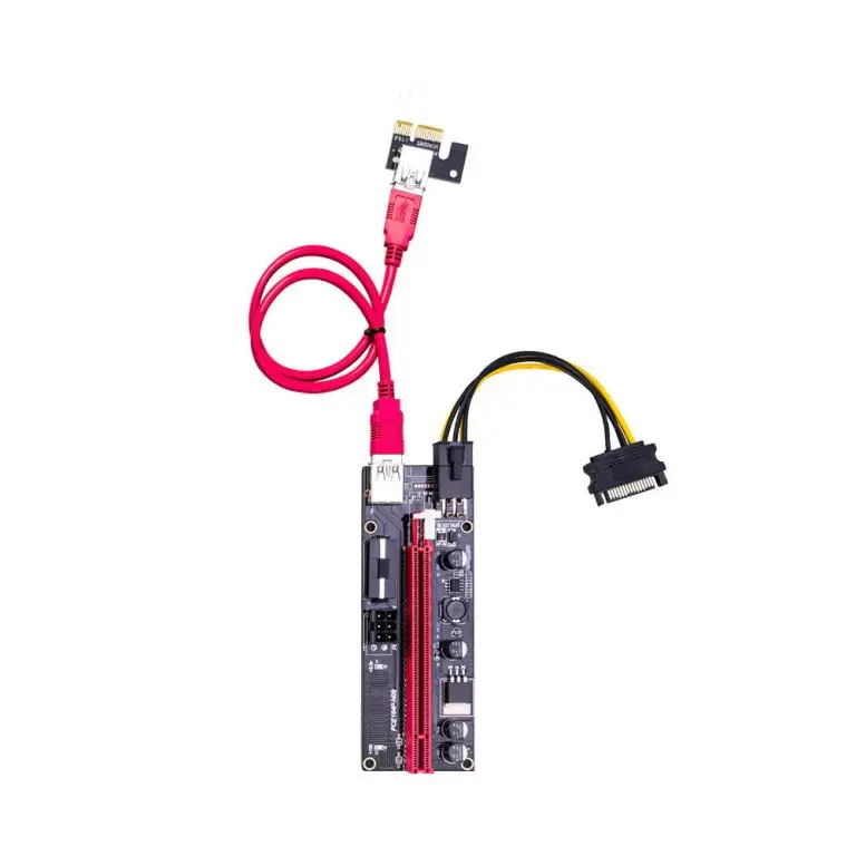 4 компл./лот VER009S USB 3 0 PCI E VER 009S Экспресс 1X 4x 8x 16x удлинитель адаптер SATA 15pin до 6 pin