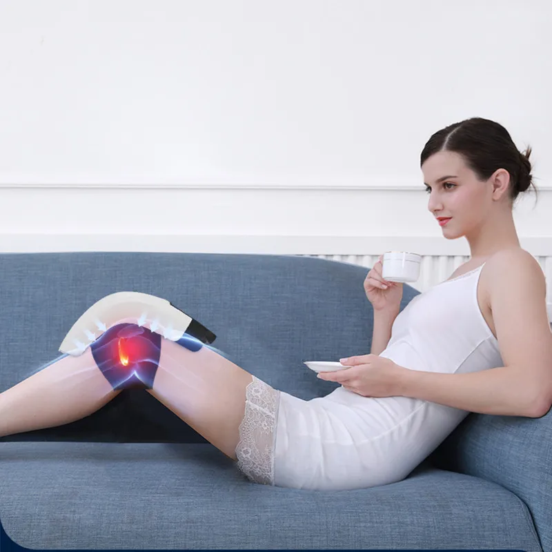 

Wireless Heating Knee Massager Joint Care Instrument Physiotherapy Infrared Warm Vibration Air Pressure Arms and Legs