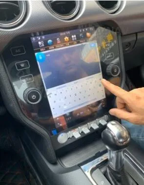 Автомагнитола с вертикальным экраном 1200*1600 2 Din Android для FORD mustang 2014-2021 Авторадио