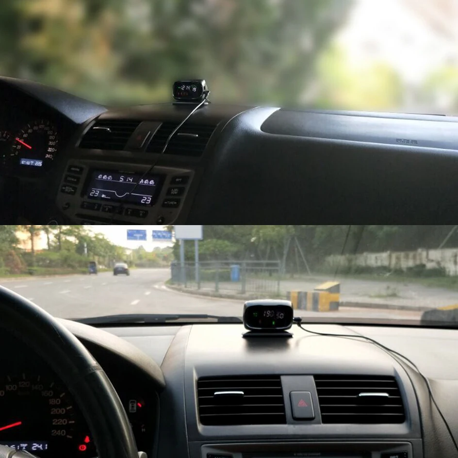 RUCCESS Anti Radar Detector for Russia 2 in 1 GPS Antiradar Car Detector Police Speed Camera Detector Anti-radar for Car