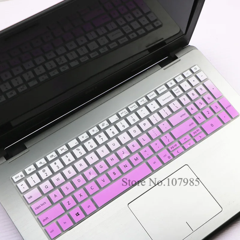 Силиконовая для ноутбука защитная крышка клавиатуры Dell Inspiron 15 6 дюйма 5584 7590 7591 i7591
