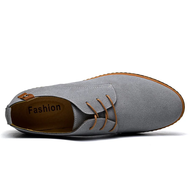 Мужские замшевые кроссовки COSIDRAM повседневные с мягкой резиновой подошвой модная