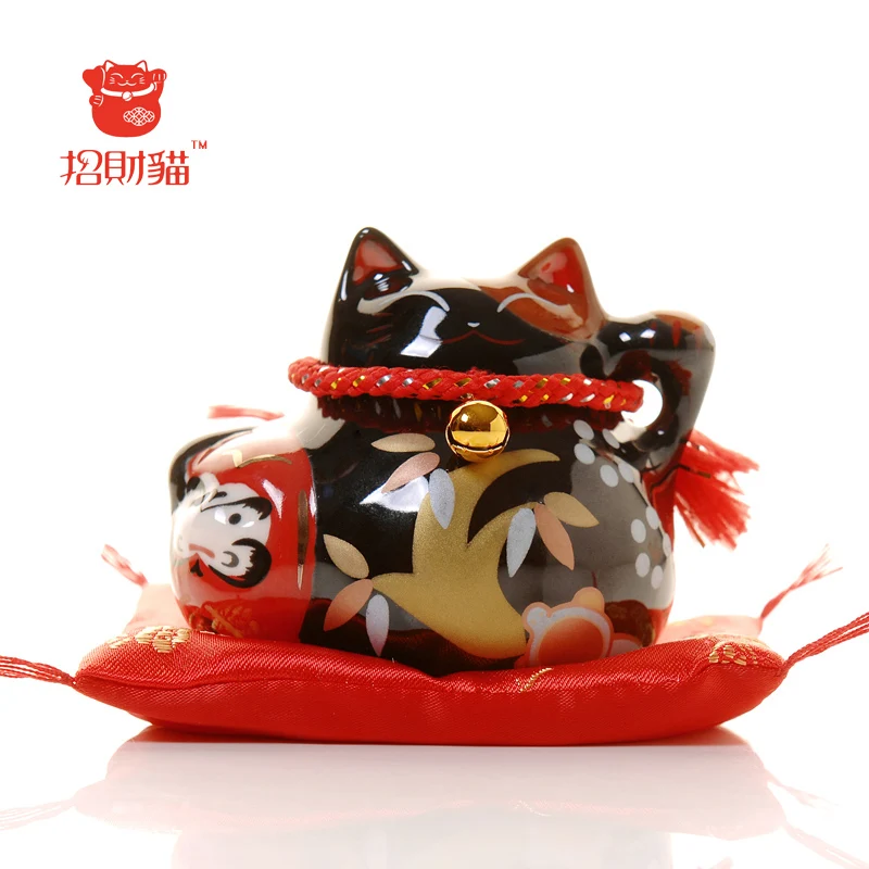 Аксессуары для украшения дома фэн шуй миниатюрные фигурки декор стола Манеки