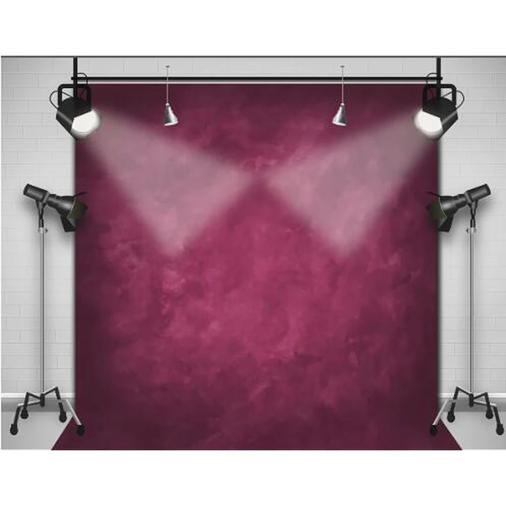 Старый красный фон для фотосъемки сплошной цвет реквизит съемки в помещении