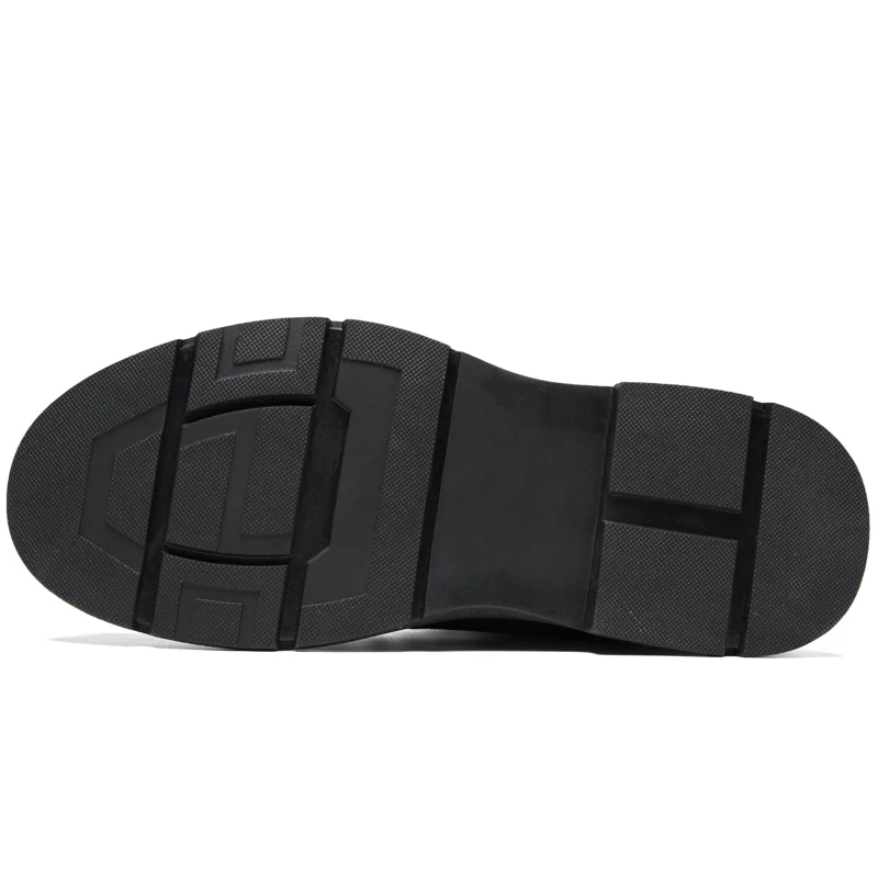 

New Trend Casual Shoes For Male Designer Working Boots For Men Comfortable Cowboy Boots Mens Rubber Leather Boots Man