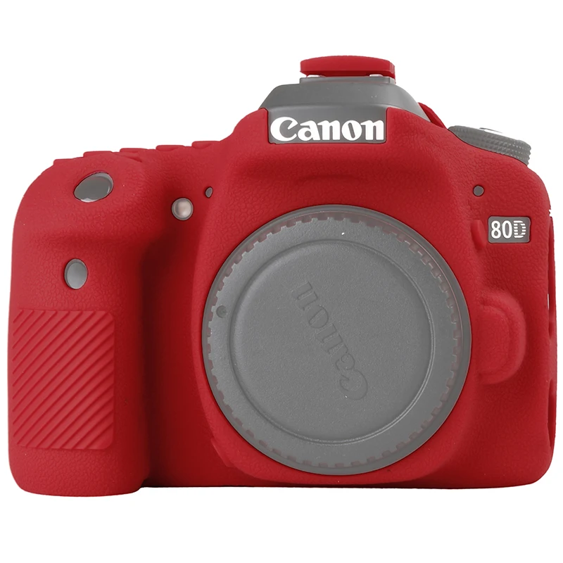 Чехол для корпуса камеры из мягкого силикона защитная сумка Canon 5D3 5D4 6D2 80D 90D EOS R RP 1DX