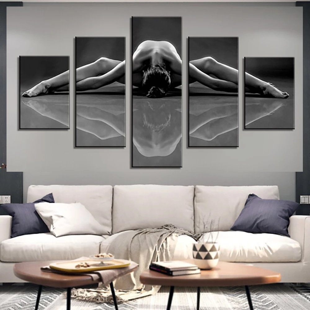 5 шт., настенная картина на холсте E－HOME, современная, для девочки сюзанна хадсон современная живопись