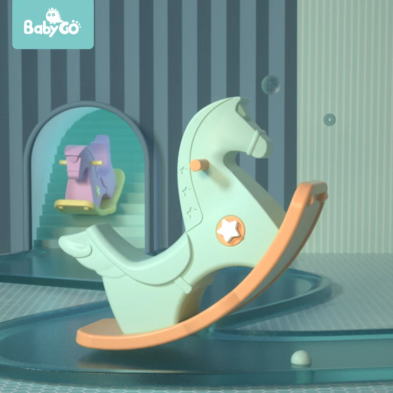 Детская игрушка качалка BabyGo развивающая музыкальная для детей подарок ребенка