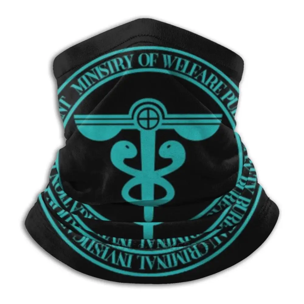 

Ministry Of Welfare Public Safety Bureau Psycho Pass Microfiber Neck Warmer Bandana Scarf Face Mask Psycho Pass Ministry Of