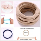 Повязка на голову детская из мягкого нейлона, 11 шт.лот