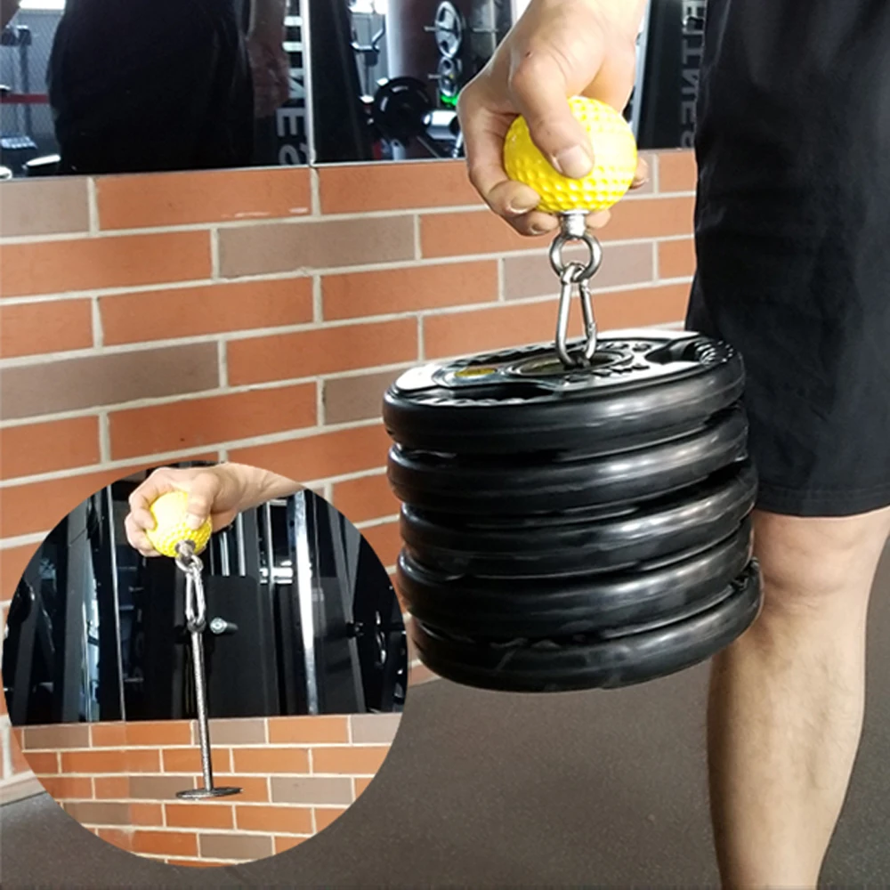 Тяжелая атлетика тупой колокольчик ручка мяч + гантели Кронштейн Набор Фитнес