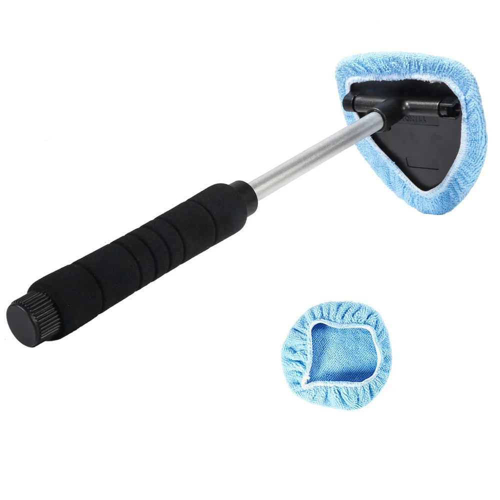 

Новый инструмент для очистки лобового стекла автомобиля полотенце для мытья автомобиля телескопическая щетка для удаления запотевания ав...