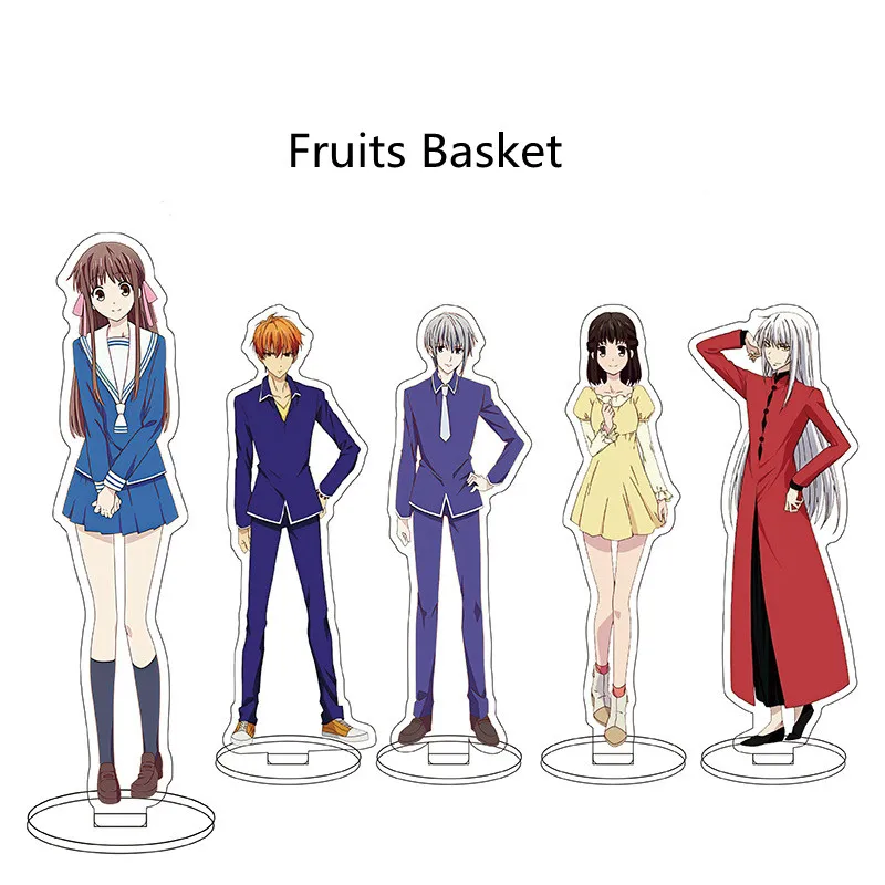

Anime Fruits Basket Acrylic Stand Model Plate Cartoon Character Double-Sided Desktop Decoration Gift Fans Collection Prop