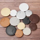 6080 мм стол Пластик кабельного отверстия крышка ПК компьютерный стол тёмные очки в круглой проволочной аккуратные люверс стол крепление кабеля ежедневно инструменты