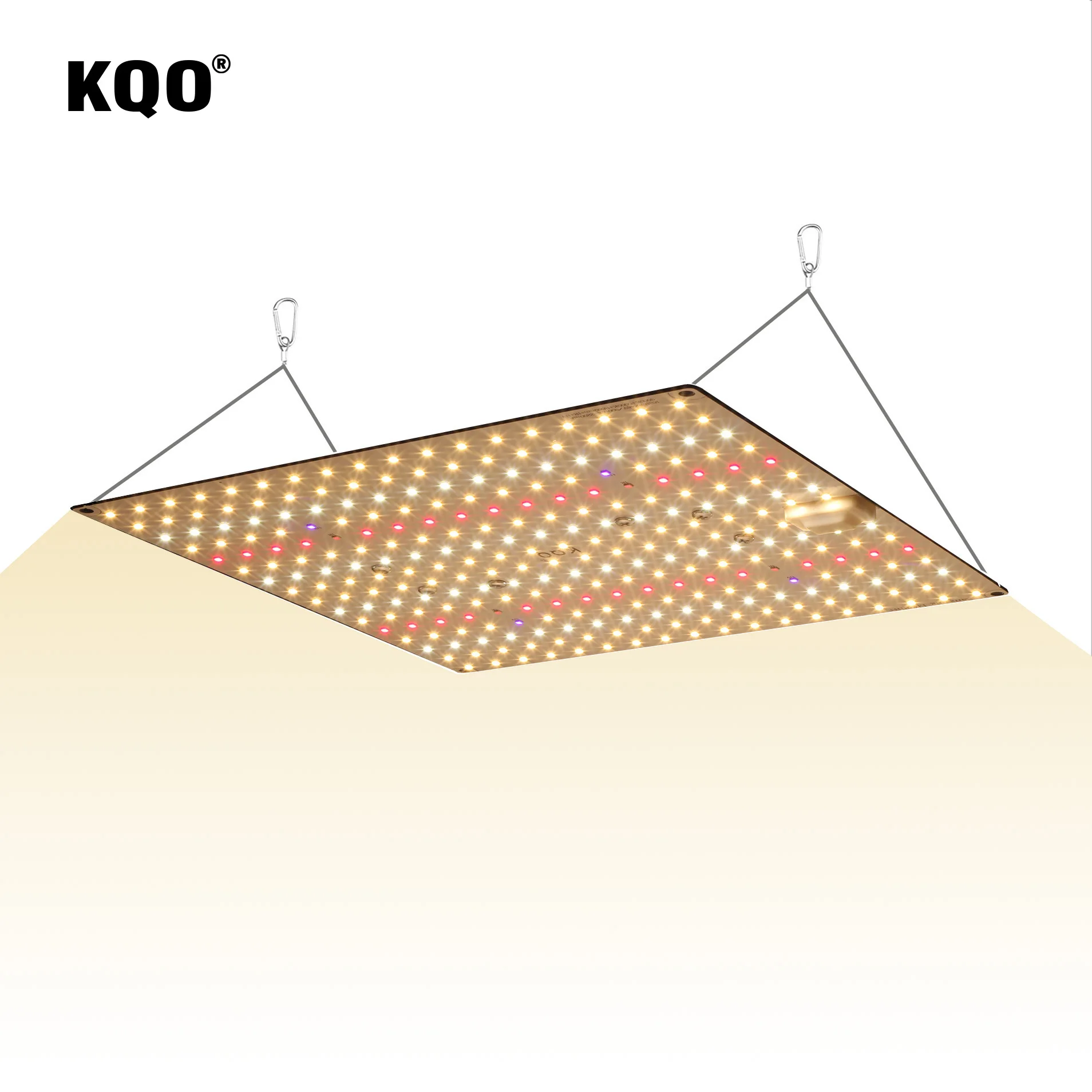 Квантовая квадратная Светодиодная лампа для выращивания растений 1000 Вт 288 диодов