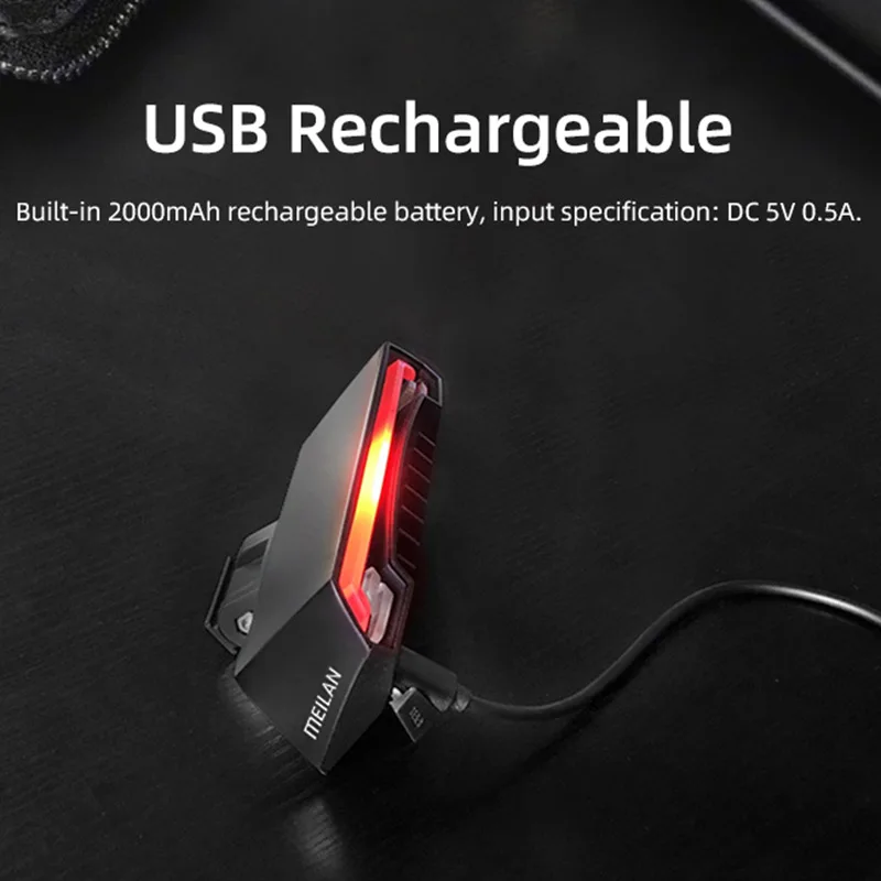 CMeilan X5 велосипед реальный свет Smart Беспроводной управления USB лампа аксессуары|bike
