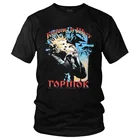 Винтажная Футболка Korol I Shut, Мужская хлопковая футболка в стиле Харадзюку, футболка с короткими рукавами, футболка в стиле российского ужаса, панк, король и шутер