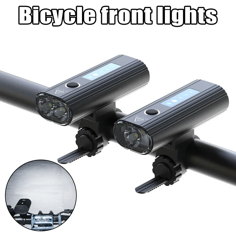 

Велосипедный передний фонарь с Usb-зарядкой, сисветильник свет, водонепроницаемый светодиодный передний фонарь для велосипеда, ночная лампа...