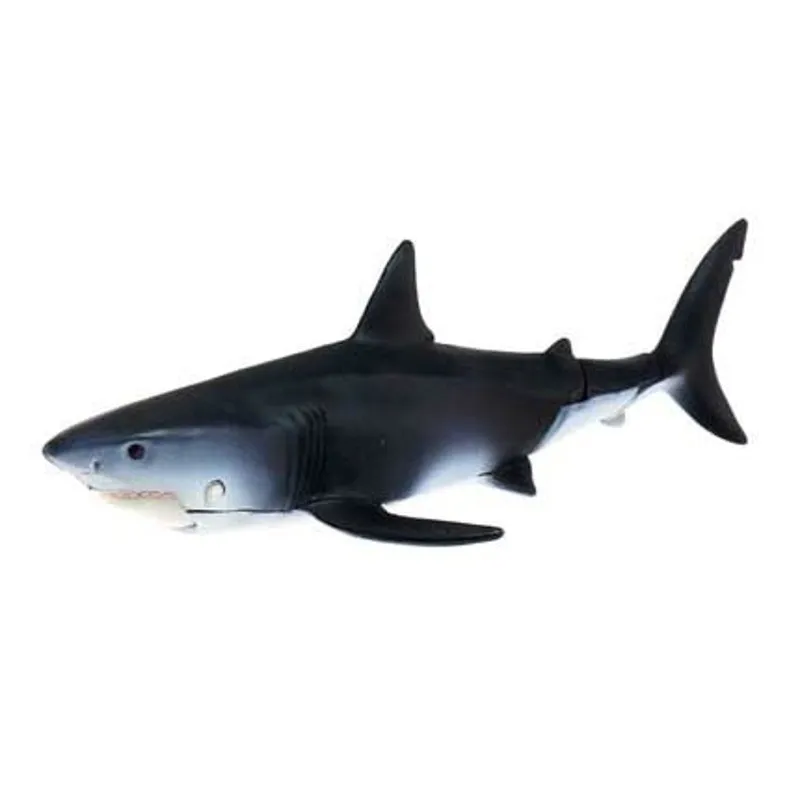 

Пластиковые игрушки, животные, унисекс, пластиковая горячая Распродажа, имитация дикой модели, дети, мальчик, большая белая акула, игрушка ...