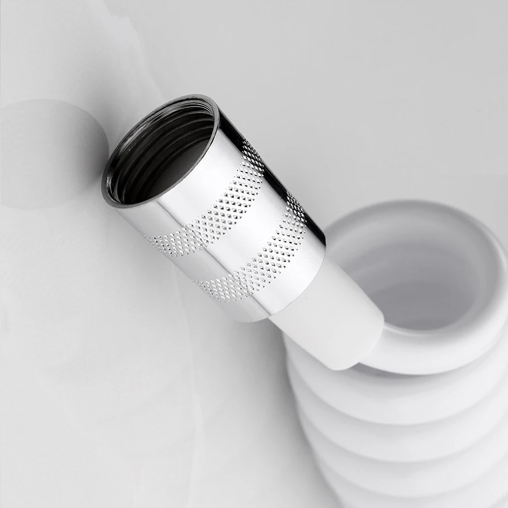 

2M Telephone line Shower Hose PU Bathroom Spring Flexible for Water Plumbing Toilet Bidet Sprayer Bathroom Accessories