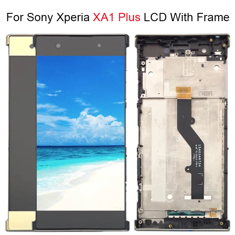 ЖК дисплей для Sony Xperia XA1 Plus G3412 G3416 G3426 G3421 сенсорный экран дигитайзер в сборе