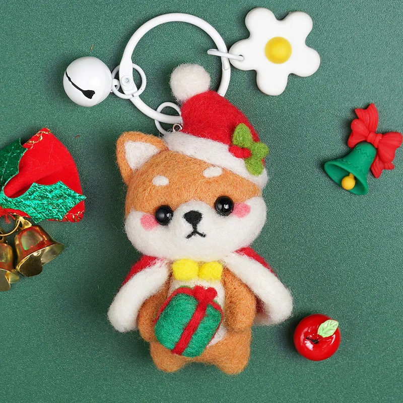 Рождественский набор поделок для творчества милый с мультяшными животными