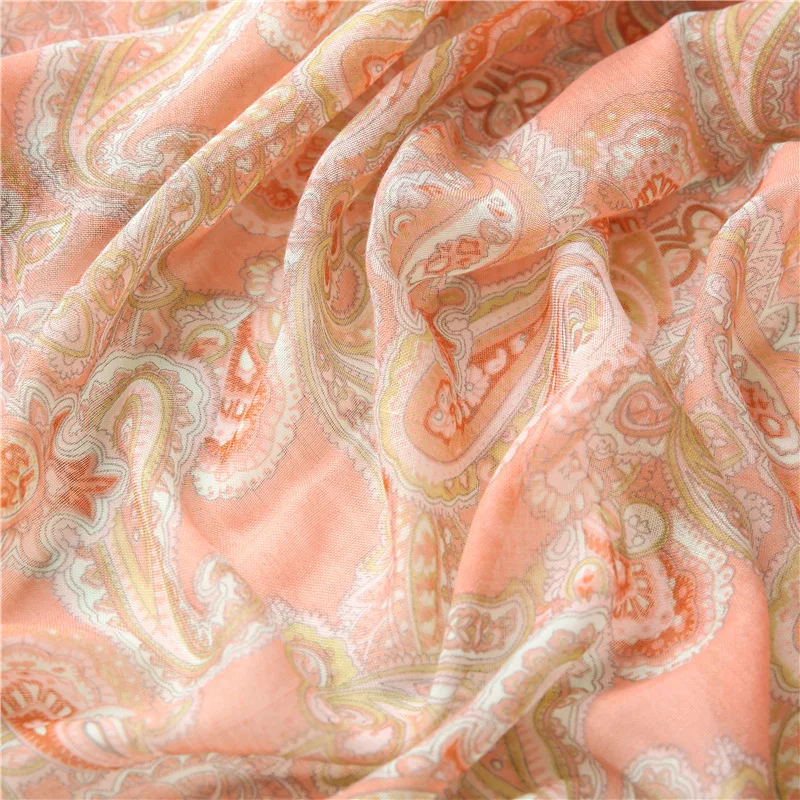 2020 новый цветочный принт вискоза летний шарф с кисточкой модные пляжные накидки