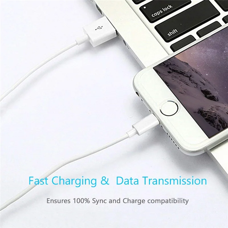 20 см 1m 2m 3M Usb кабель для передачи данных зарядного устройства IPhone 11 Pro Max X XR XS 8 7 6 6S 5S