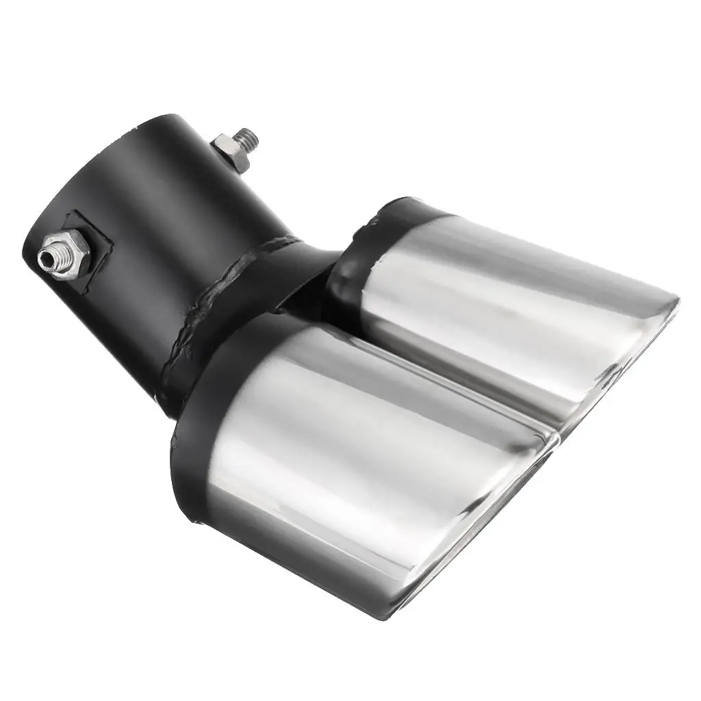 Автомобильный задний изогнутый GUAL EXHUAST глушитель труба наконечники