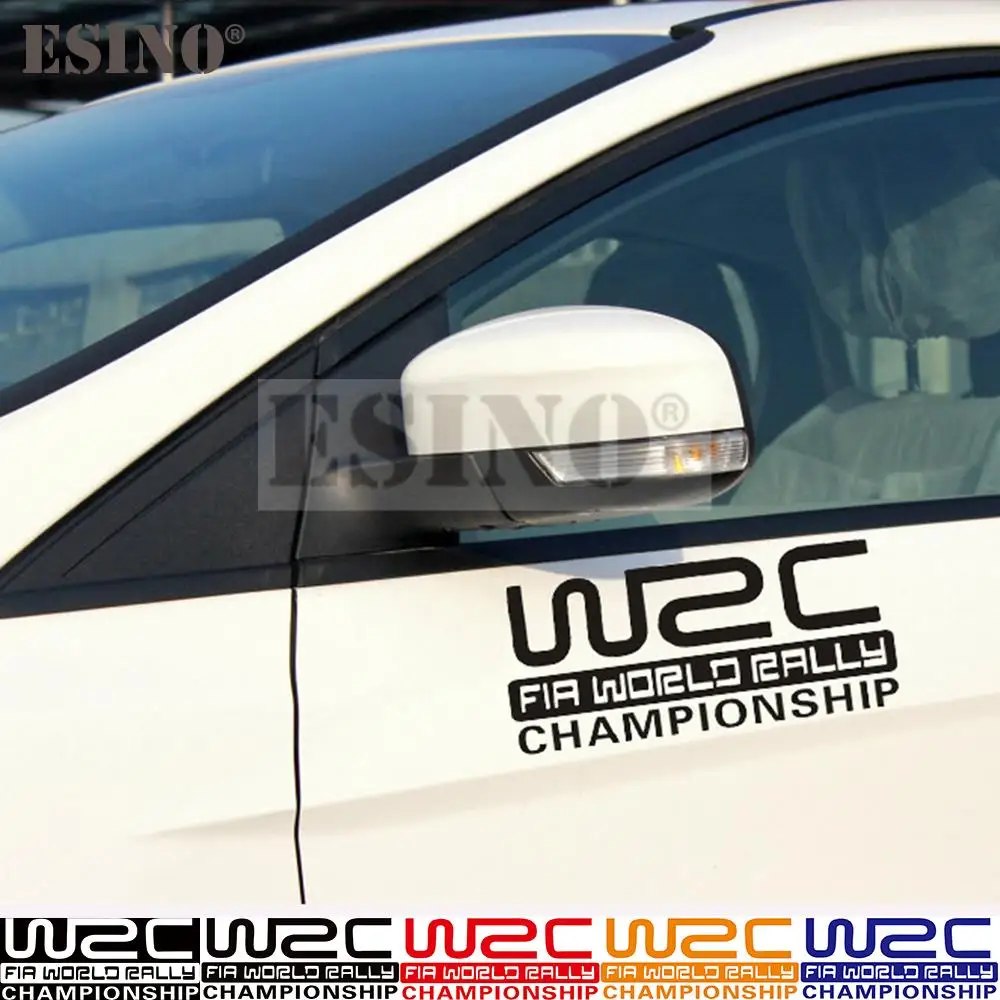 Стильная Модная креативная декоративная наклейка для автомобиля WRC FIA Чемпионат