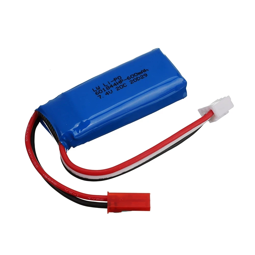 74 v 600mah 20c lipo батарея для wltoys k969 k979 k989 k999 p929 p939 rc авто