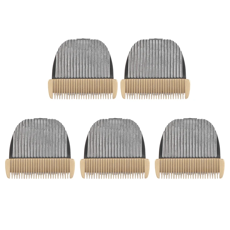 

5X Grooming Ceramic Cutter Head Razor Blade 40Mm 24 Teeth for Animal Clipper Trimmer