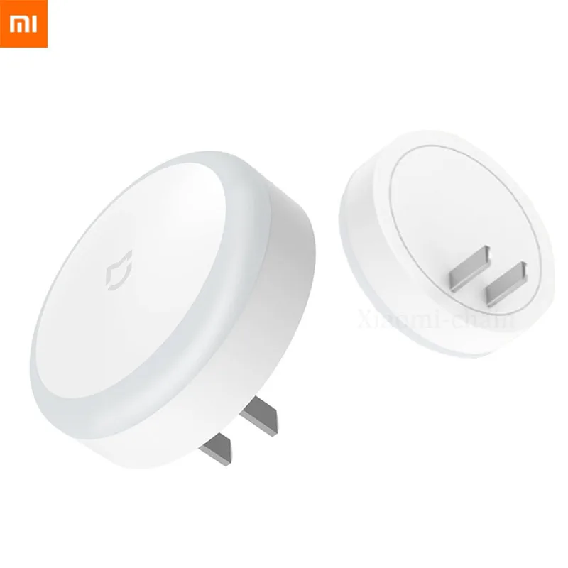Оригинальный светодиодный индукционный ночной Светильник Xiaomi Mijia с вилкой