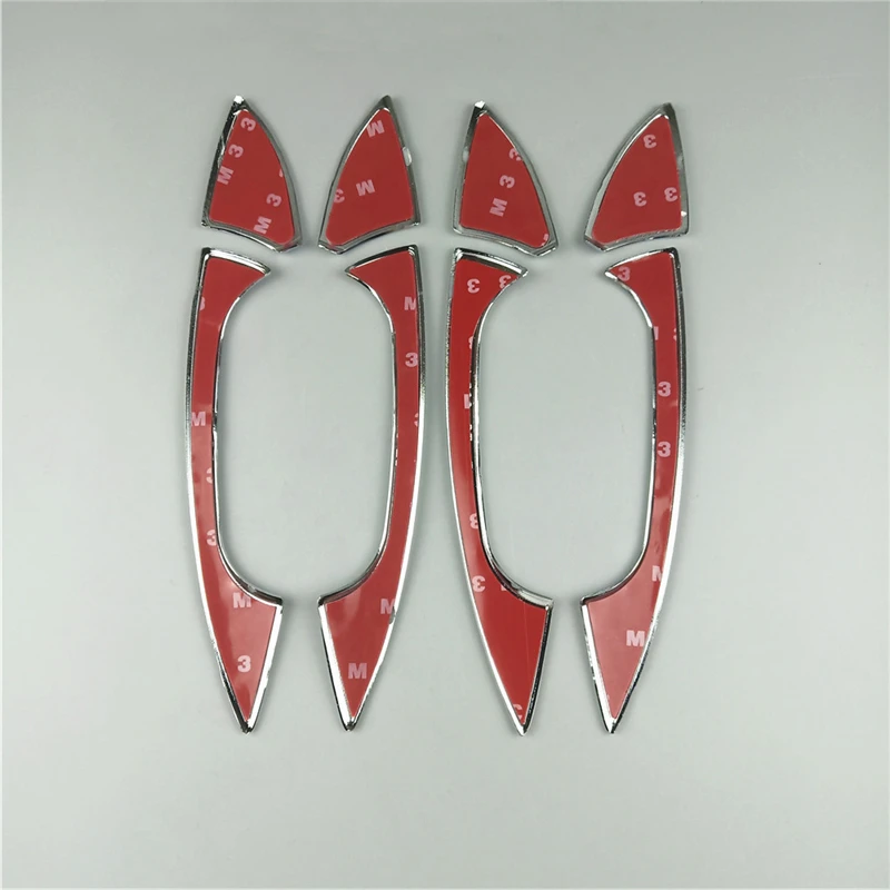 

Car Door Handle Sequins Decoration Sticker Trim For Mercedes Benz CLA C117 GLA X156 A B Class 2013-16 ABS Exterior Decals