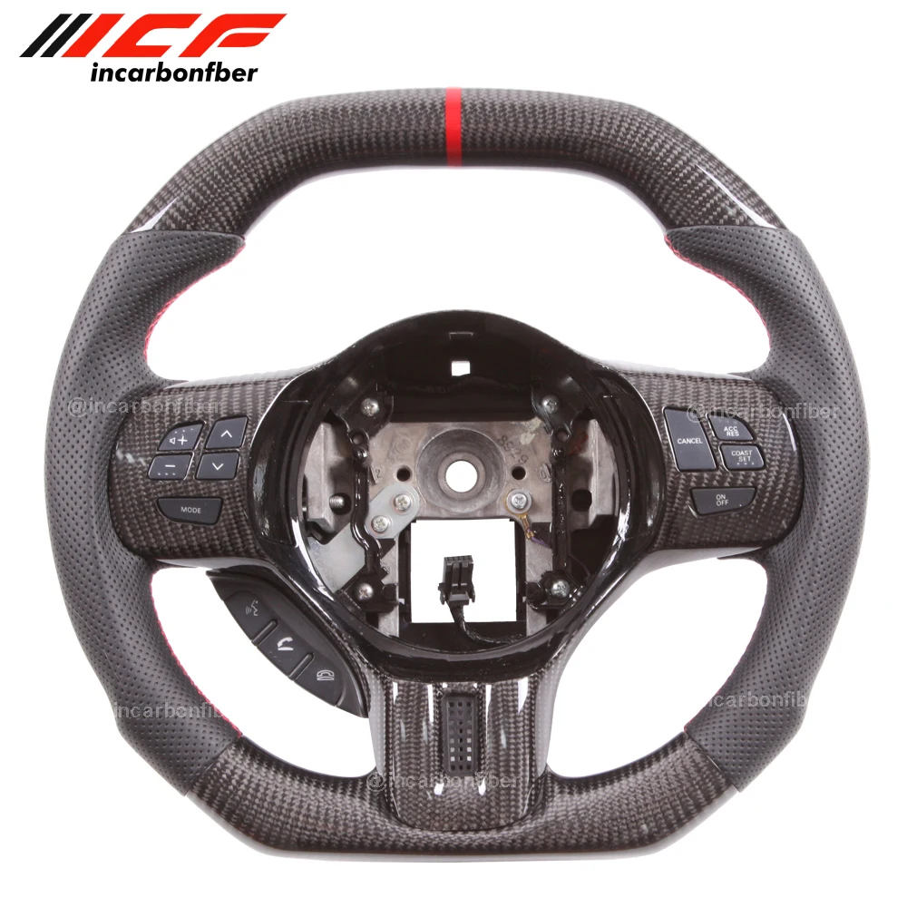 

Carbon Fiber Steering Wheel for Mitsubishi EVO X