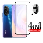 Стекло с полным покрытием для Honor 50 SE, закаленное стекло для Honor 50 SE, защита экрана, объектив камеры для Honor 50 SE, стекло для камеры