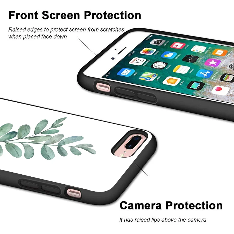 Case for Xiaomi Mi CC9 CC9e 9 9T 8 lite Explorer SE Pro mi6 mi8 6 Anti Fingerprint Cases Soft Thin TPU Cover etui leaf flower | Мобильные